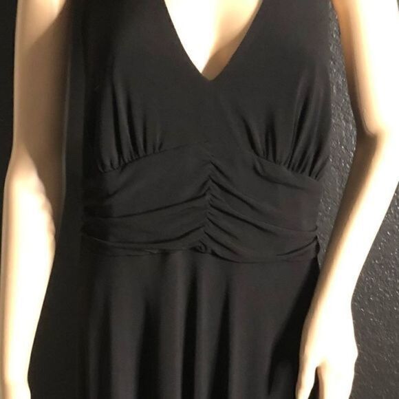 Bobbie Bee Black Halter Dress - Picture 4 of 8